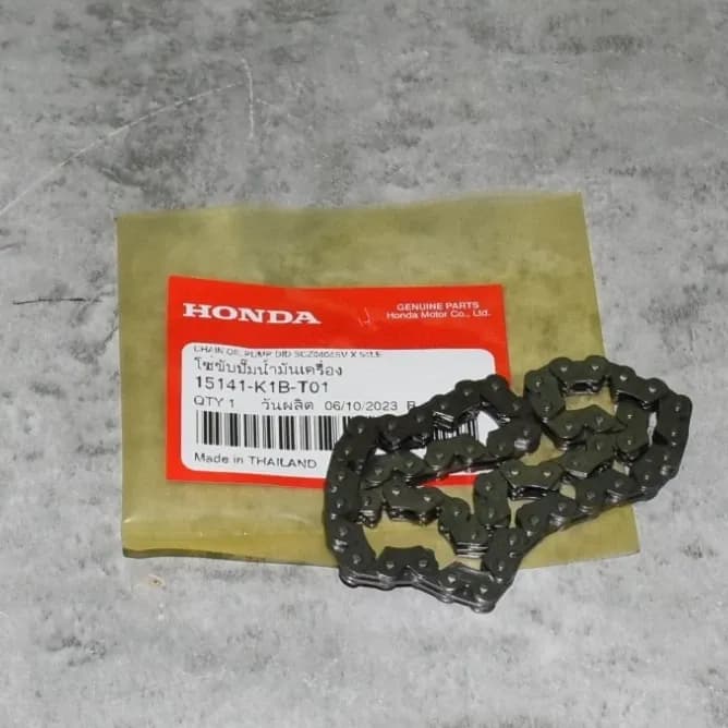 โซ่ขับปั้มน้ำมันเครื่อง(DID SCZ-4040 SV)Forza 350ปี2020-2023/ADV 350ปี2022-2023 ราคา/1ชิ้น 15141-K1B-T01