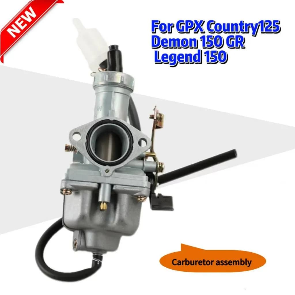 ชุดคาร์บูเรเตอร์พร้อมสายเร่ง สำหรับ GPX Country 125 / Demon 150 GR / Legend 150
