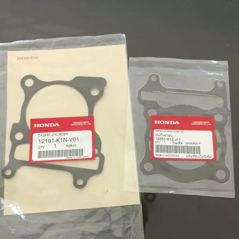 ปะเก็นเสื้อสูบ-ฝาสูบ PCX160/Click160/Lead4V/Giorno/ADV160 แท้ศูนย์