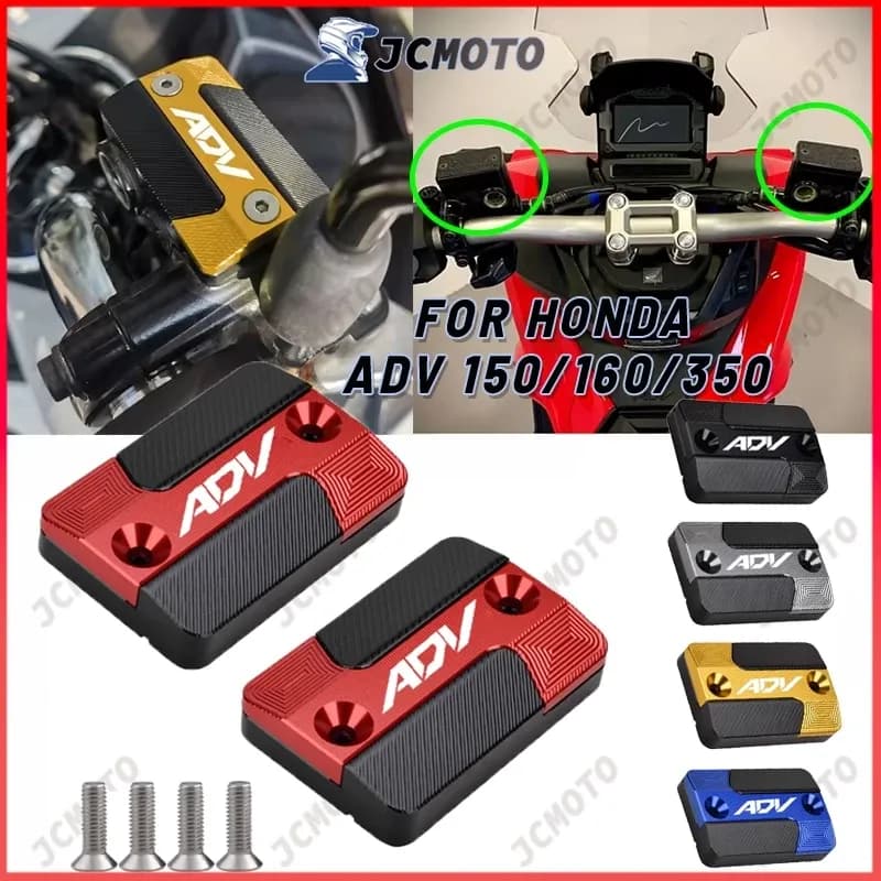 HONDA ADV 160 150 350 2022-2025 โฆษณา160 อุปกรณ์เสริมรถจักรยานยนต์ ซีเอ็นซี เบรคหน้าอ่างเก็บน้ําของเหลวฝาครอบถังน้ํามันถ้วยหม