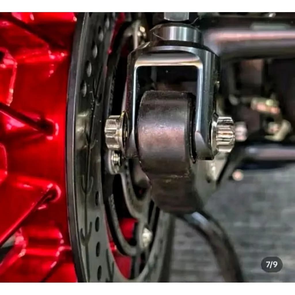 น๊อตโช๊คหลังForza-ADV350 แบบยาวกว่าเดิม2+ตัวเมีย2)เหมาะสำหรับรถที่โช๊ครูดหรือว่าต้องการยาวขึ้นเพื่อเซฟเกลียวของโช๊ค
