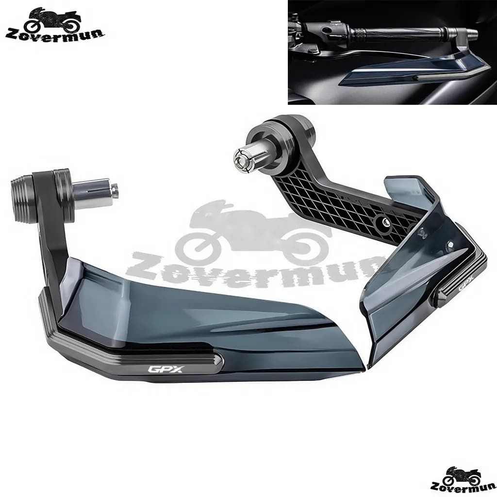GPX Legend 250 Racer 200 / DEMON 150GR 125 GR 200R Drone GR200R Racer200: ชุดการ์ดแฮนด์อลูมิเนียม CNC ดีไซน์พรีเมียม สำหรับคลัทช์เบรกและแฮนด์บาร์ (Universal)