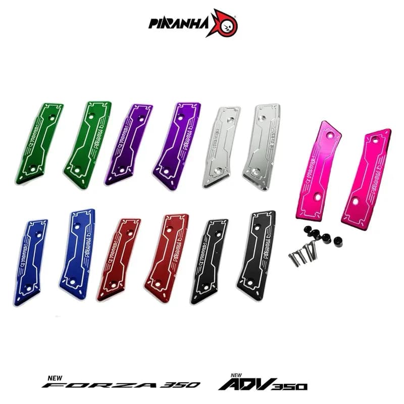 แผ่นปิดกันตก Forza350 2สี FORZA-300 G2/FORZA-350/ADV-350 PIRANHA (ปิรันย่า)