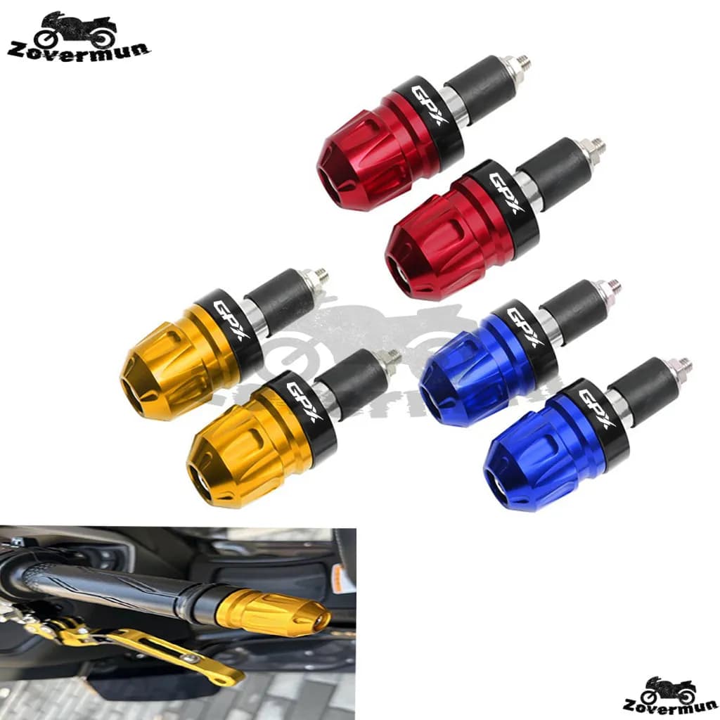 GPX Legend 250 Racer / DEMON 150GR / GR200R : ปลั๊กปลายแฮนด์ CNC Premium Anti-Vibration น้ำหนักถ่วง