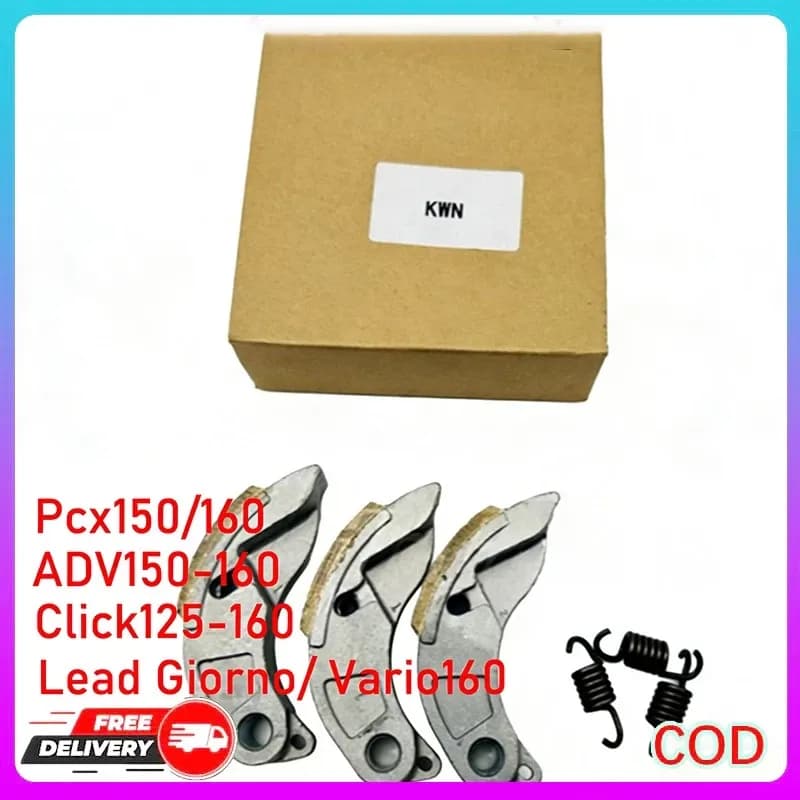 ผ้าครัชคาร์บอน ผสมทองแดง สำหรับ PCX150/160 Click150/160 Lead Vario160 ADV150/160 ทนทาน ไม่ลื่น