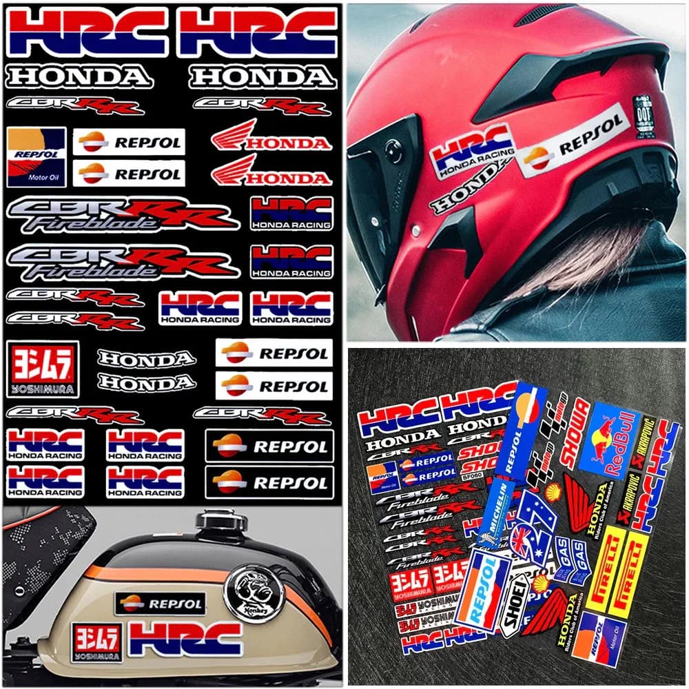 สติกเกอร์สะท้อนแสง สำหรับติดรถจักรยานยนต์ Honda hrc สติ๊กเกอร์ hrc สติ๊กเกอร์ pcx สติกเกอร์ สติ๊กเกอร์ติด โลโก้ สติ๊กเกอร์ติดรถ ของแต่งรถ แต่ง 160 รถ pcx150 กันรอย pcx160 ชุดแต่ง ของเเต่งpcx click125 ตุ้ม ถ่วง adv adv150 forza forza350 super cub zoomer x