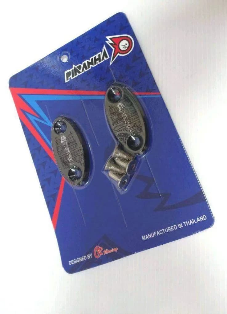 ฝาปิดรูหูกระจก CNC อลูมิเนียมเกรดพรีเมียม สำหรับ GPX Demon 150GR/200R และ CBR 150/250-650